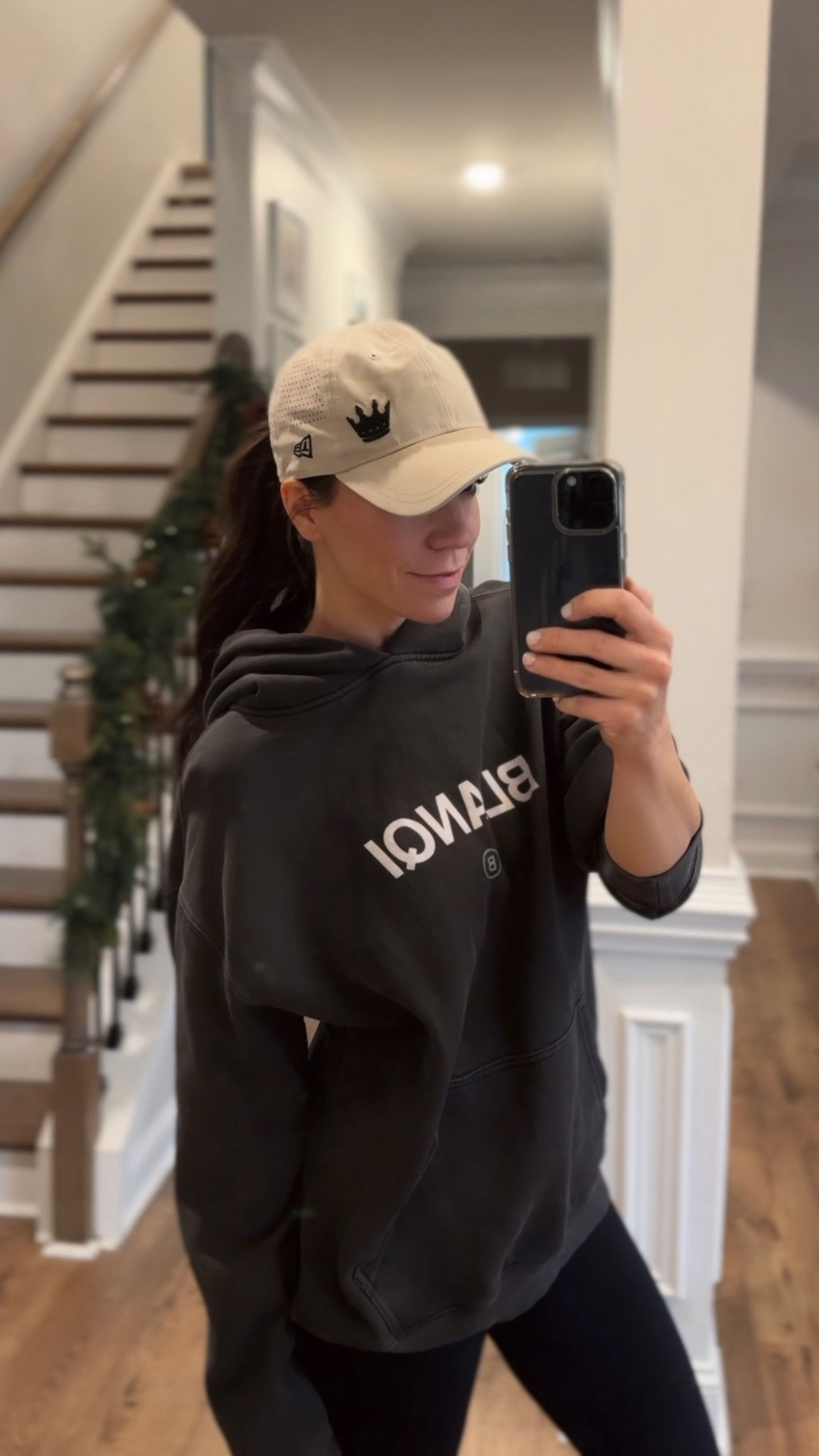 My fave leggings and neutral hat. Deep clean kinda day over here! 

#LTKmomlife