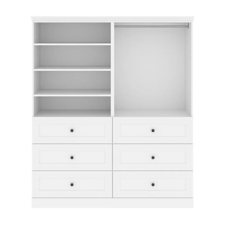 Versatile by Bestar 72'' Storage Kit in White | Walmart (US)