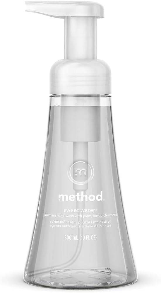 Method Foaming Hand Soap, Sweet Water, Biodegradable Formula, 10 oz, (Pack of 1) | Amazon (US)
