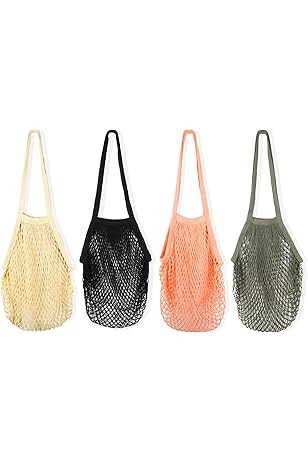 Amazon.com: S SRYSITA 5 Pack My Eco Bag Portable Large Reusable Grocery Bags Fruit and Vegetable ... | Amazon (US)