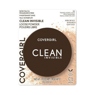 COVERGIRL Clean Invisible Loose Powder - Translucent Light - 0.63oz | Target