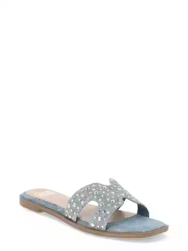 Madden NYC Women’s Classic Flat Slide Sandals | Walmart (US)