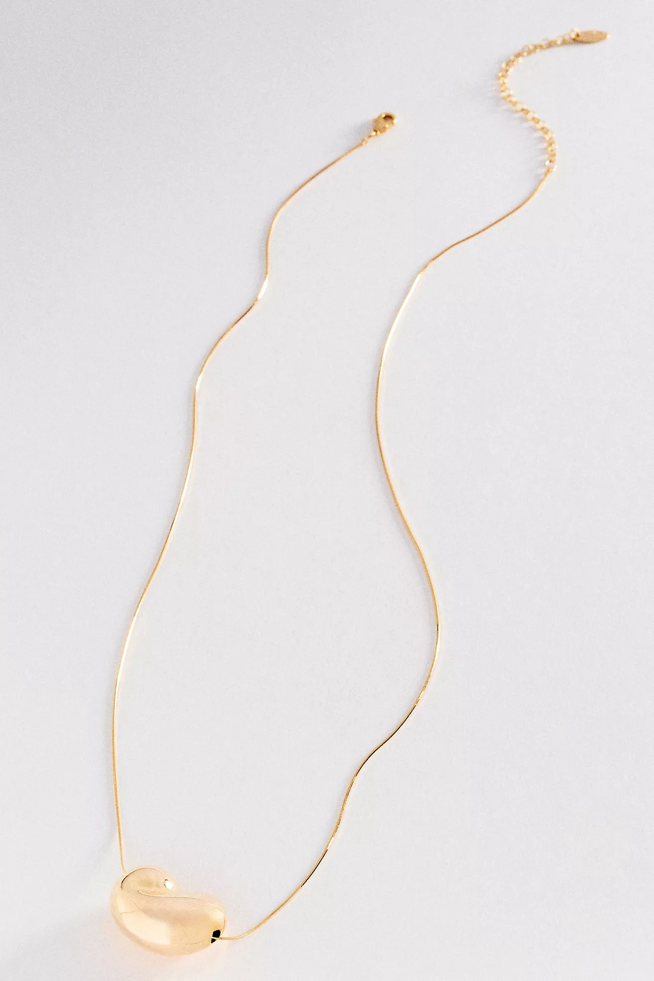Metal Bean Pendant Necklace | Anthropologie (US)