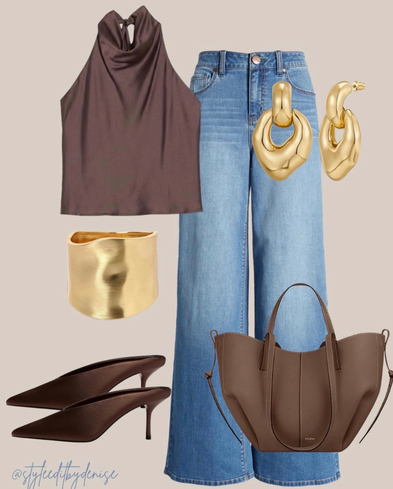 Satin + Denim Edit
rich browns, soft satin, and elevated denim for an effortless edit.

#quietluxury #neutralstyle #elevatedbasics #chicneutrals #fallstyleedit

#LTKootd #LTKgrwm #LTKSaleAlert