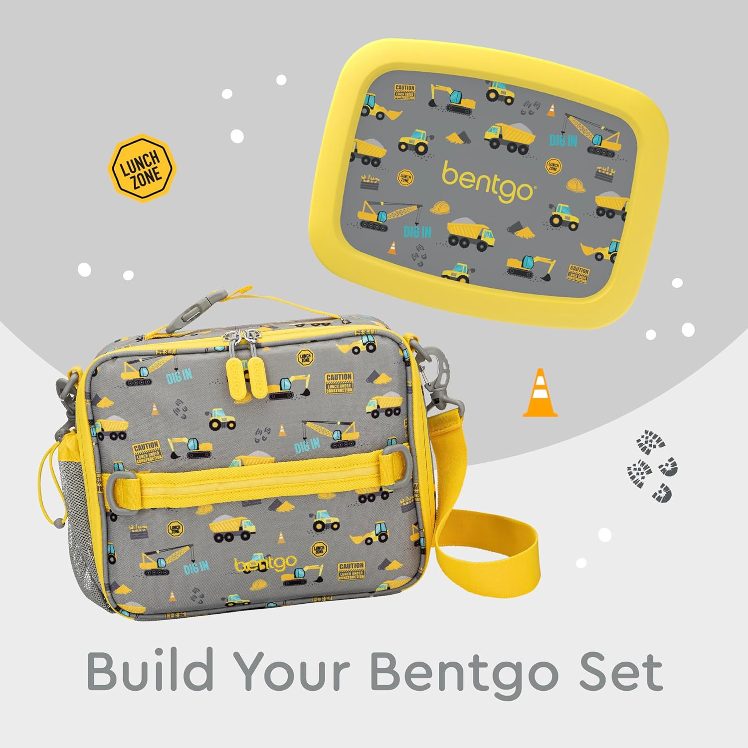 Bentgo® Kids Lunch Bag - Durable, Double-Insulated Lunch Bag for Kids 3+; Holds Lunch Box, Water... | Amazon (US)