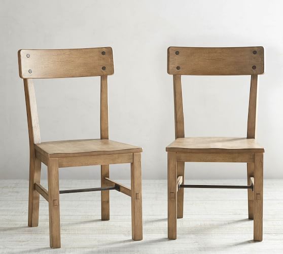 Benchwright Dining Chair, Set of 2 | Pottery Barn (US)