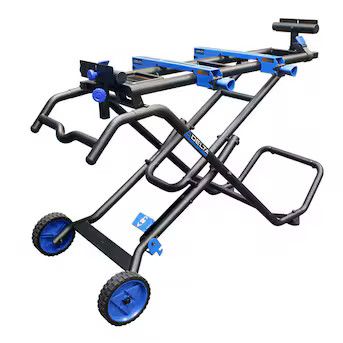DELTA Steel Adjustable Rolling Miter Saw Stand Lowes.com | Lowe's