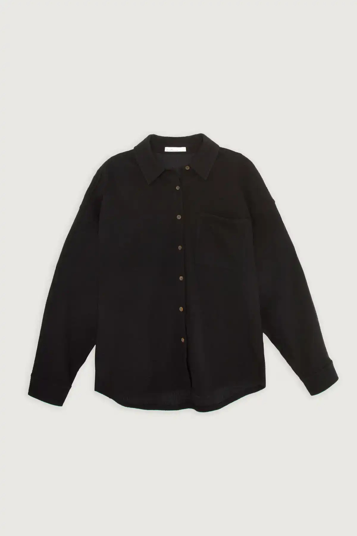 OVERSIZED KNIT SHIRT | OAK + FORT