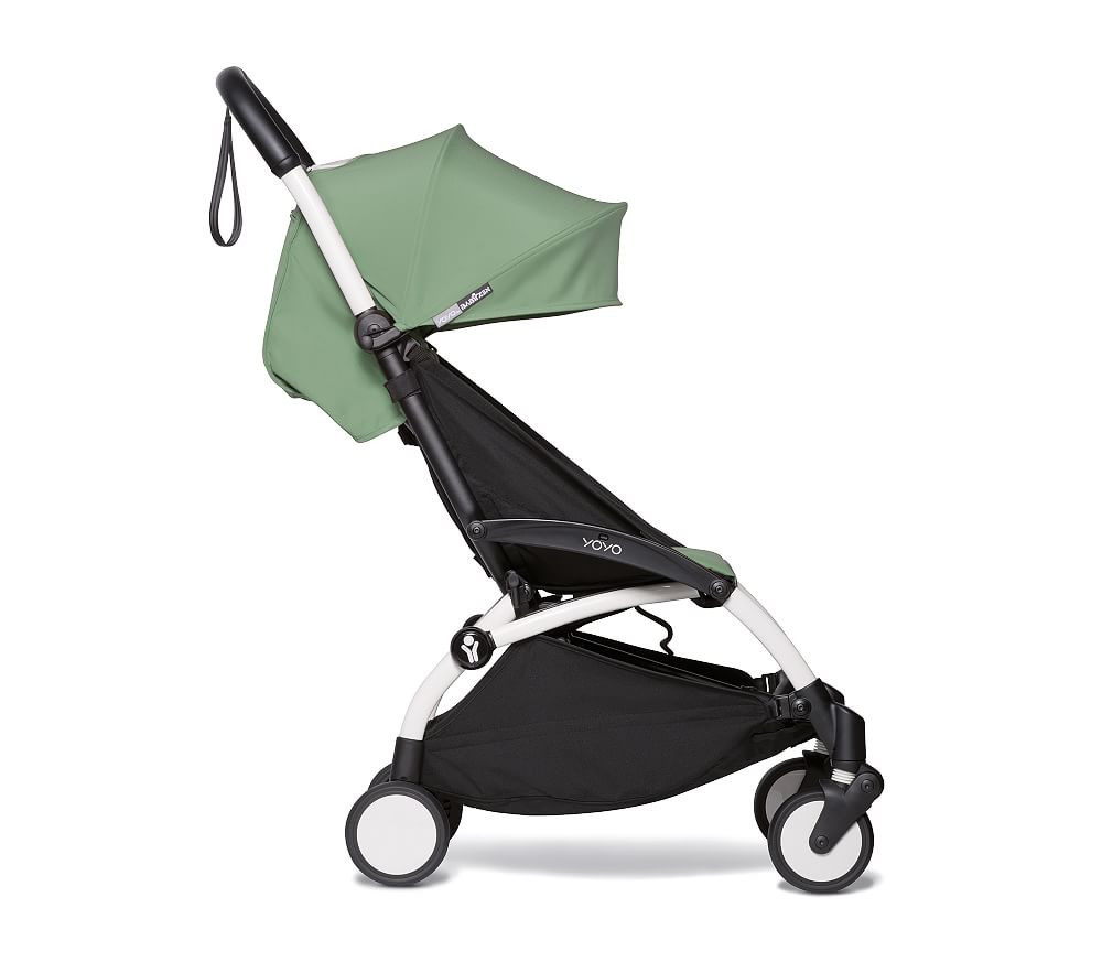 Babyzen YOYO 2 Stroller, White Frame, Peppermint | Pottery Barn Kids