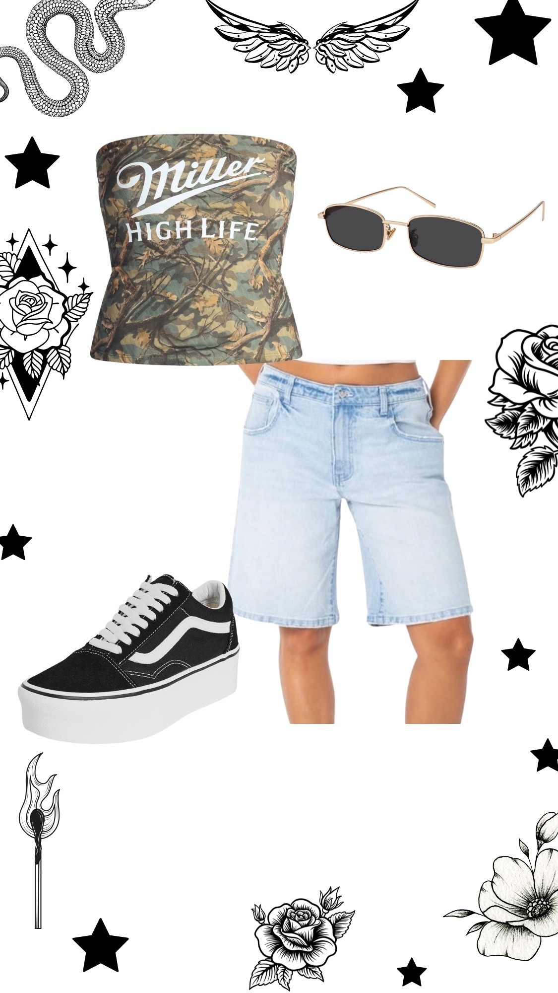 Walmart Summer Outfit. Tube top. Dad shorts.

#LTKootd #LTKgrwm #LTKMidsize