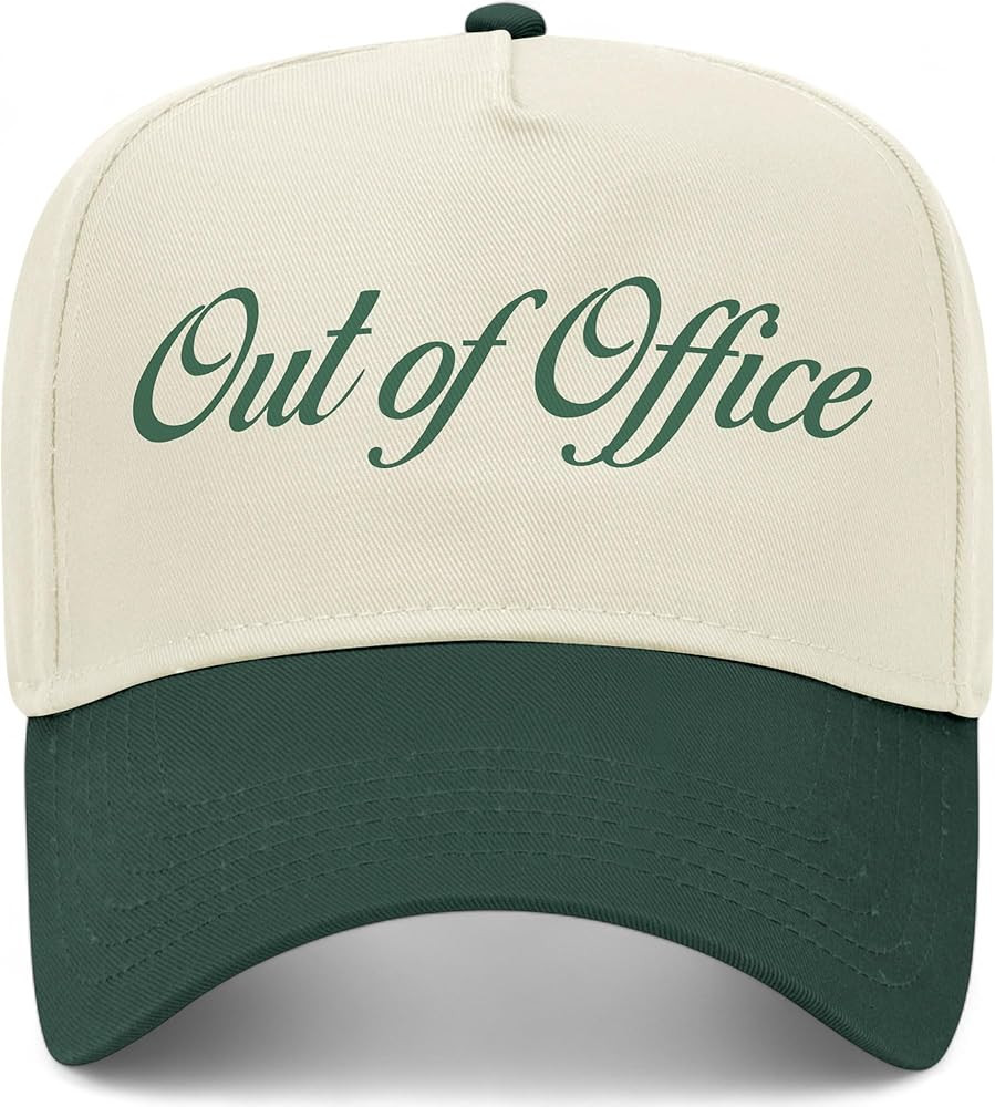 Out of Office Vintage Trucker Hat | Premium Snapback Baseball Hat for Men & Women | Amazon (US)