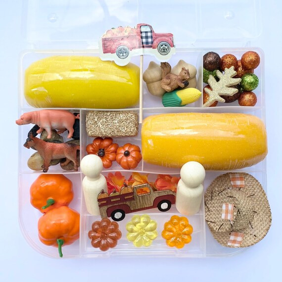 Fall Kid Activity Fall Playdough Kit Autumn Toys Fall Fun - Etsy | Etsy (US)