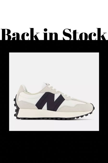 🚨 Back in Stock 🚨 
The New Balance Salt and Pepper 327’s that are SUPER HARD TO GET! Are back in stock and already sold out in multiple sizes!! These are the comfiest most stylish sneakers! Love them! Get them while their stocked ! Wont last 🚨

#LTKGiftGuide #LTKshoecrush #LTKSeasonal
