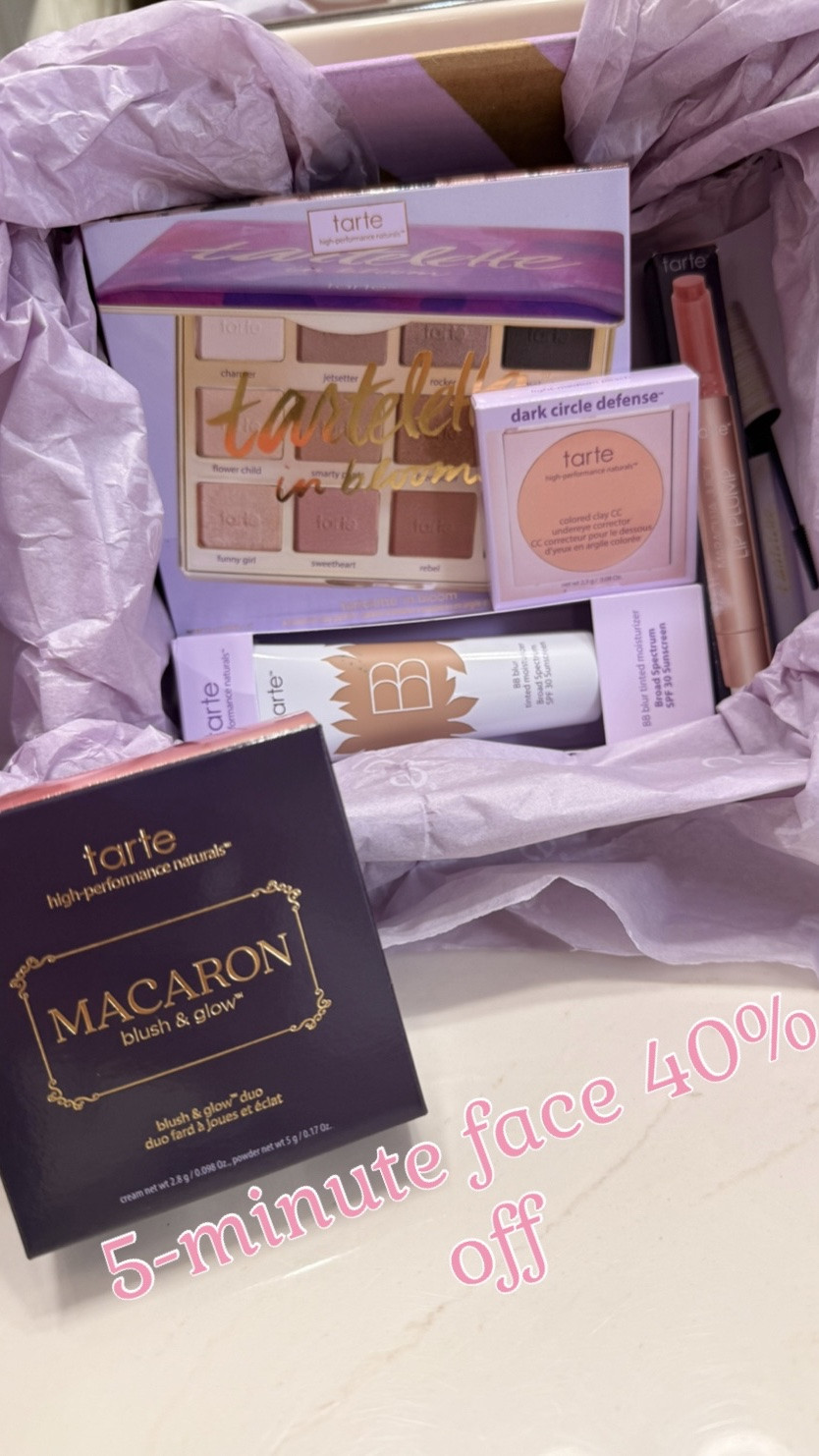 easiest way to upgrade your everyday makeup routine? Save 40% while doing it. ✨

@tartecosmetics is giving us 40% off with code EARLYCYBER through October 17, making it the perfect time to restock favorites and try something new. I've been loving this dark circle corrector for brightening tired under-eyes and creating that effortless, fresh-faced look in minutes.

What are you adding to your cart?!
