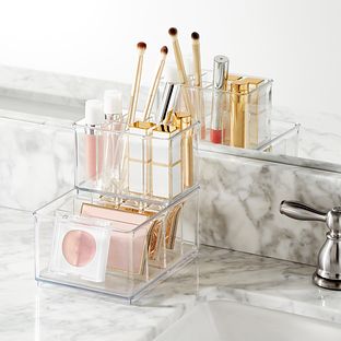 The Home Edit by iDesign Mini Beauty Bin Tower | The Container Store
