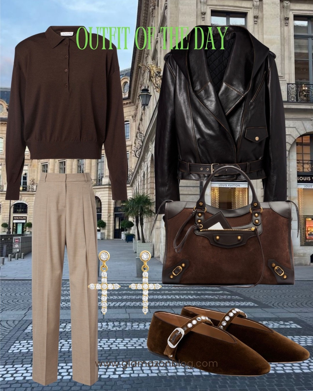 Alaia jacket, suede shoes, balenciaga bag, cross earrings, Frankie shop trousers 

#LTKFashionMonth #LTKuk #LTKspring