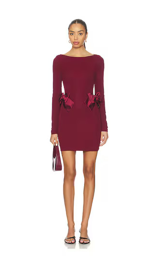 by Marianna Dinara Mini Dress in Burgundy | Revolve Clothing (Global)