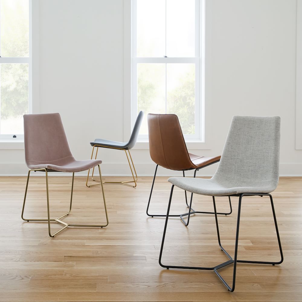 Slope Upholstered Dining Chair | West Elm (US)