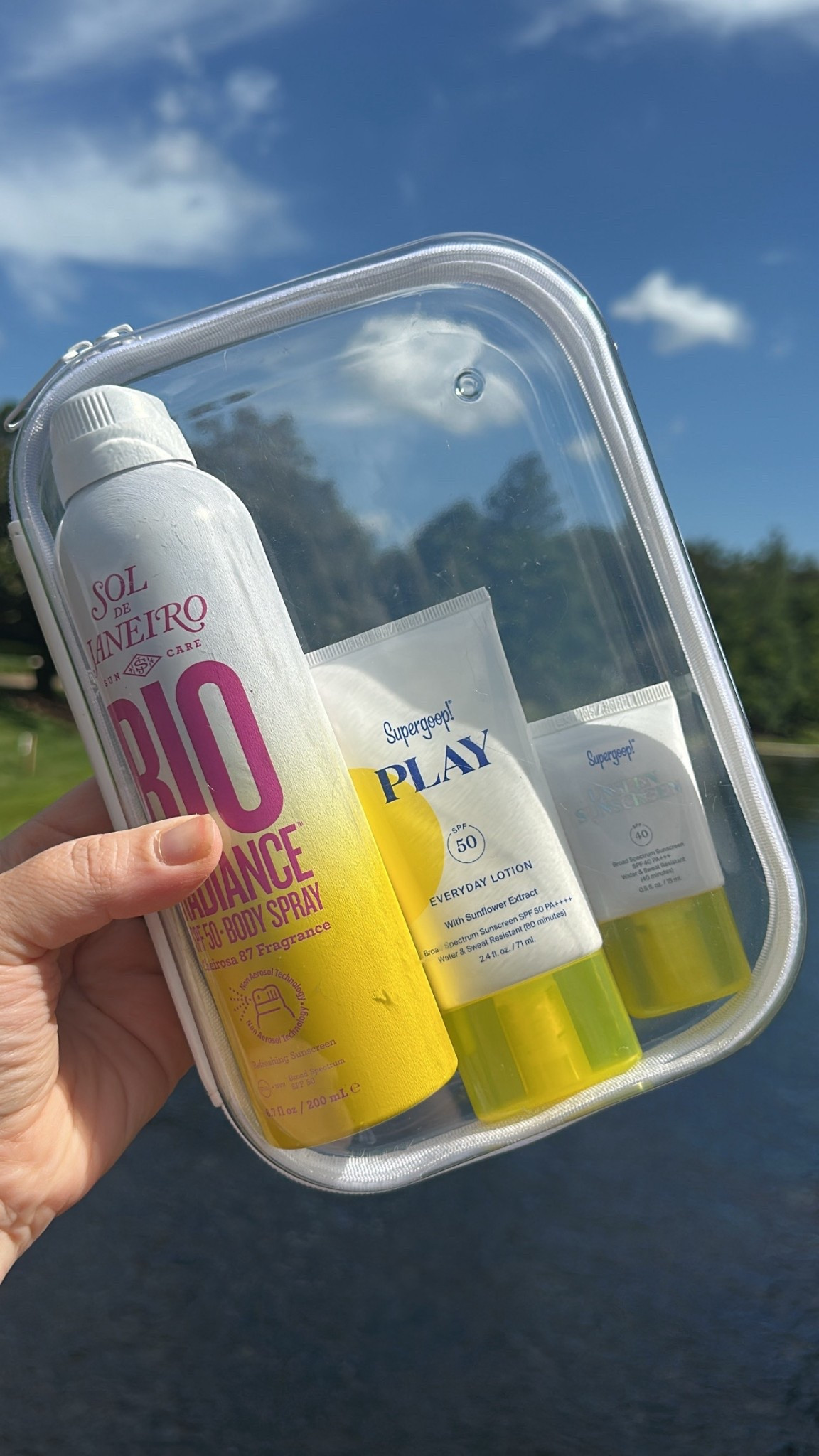 Spent the afternoon at the pool and the zipper pouches are good for so much! I have bought a few in one of them was for sunscreen to pack and it has been incredible! Available at different locations but this one is from target back to school.

#LTKKids #LTKItBag #LTKHome