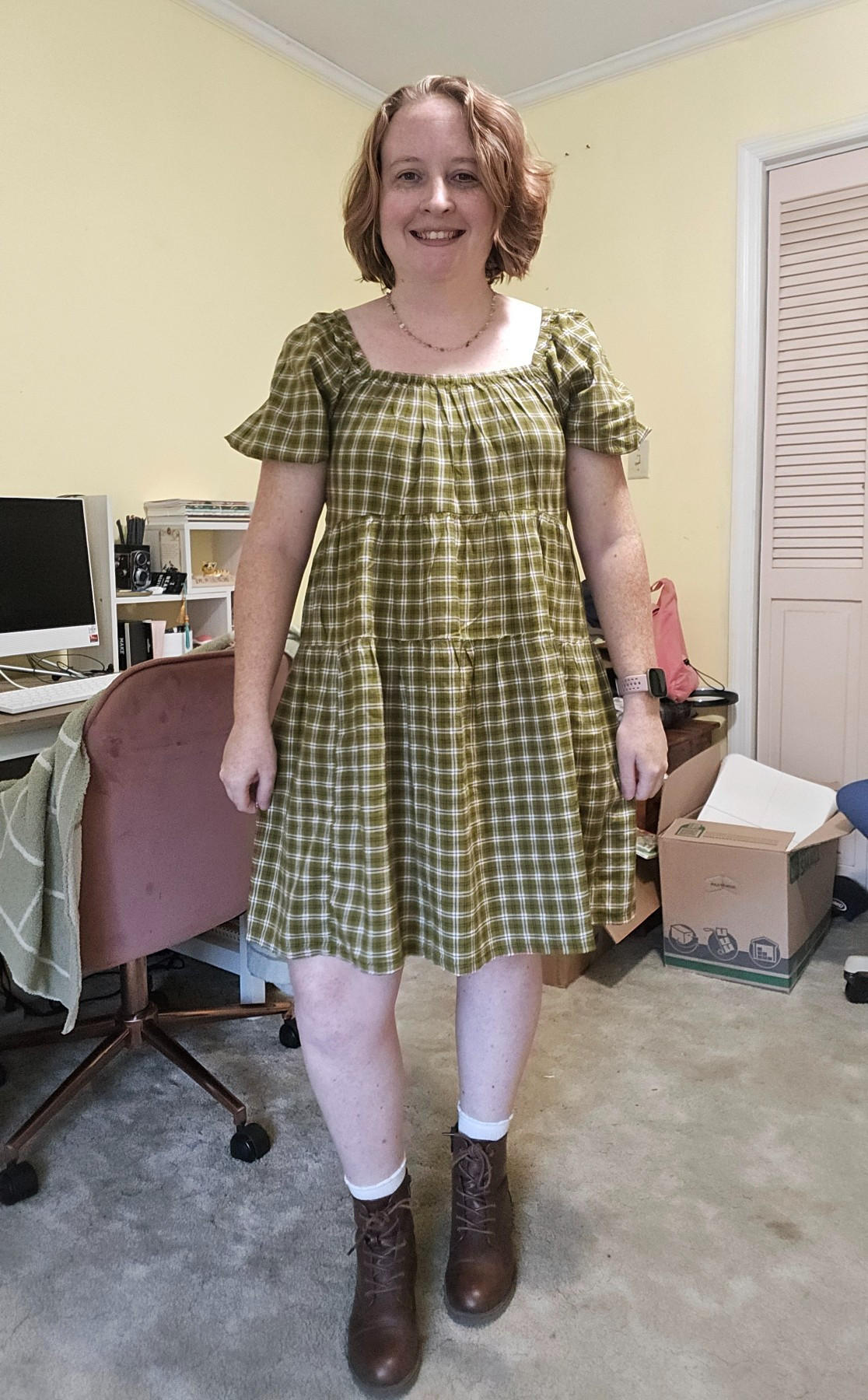 I love these babydoll dresses so much. I hope @oldnavy never stops making them. 

 #LTKootd #LTKPetite #LTKWorkwear