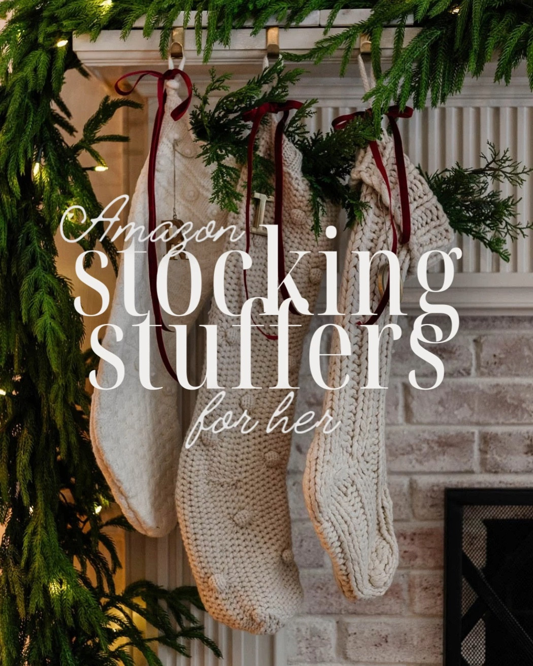 27 stocking stuffers she really loves!! 

stocking stuffers for her I holiday gifts for her I christmas stocking ideas for her l small gifts for women I stocking fillers for her I beauty stocking stuffers I skincare stocking gifts I jewelry stocking stuffers I cozy stocking gifts I budget-friendly stocking stuffers I luxury stocking stuffers I personalized stocking gifts for her I cute stocking ideas for her I trendy stocking stuffers I unique stocking fillers for her I gift ideas for her I small holiday gifts for women I stocking ideas for wife I stocking gifts for girlfriend I thoughtful stocking stuffers for her I stocking stuffers under $20 l practical stocking gifts for her I chic stocking stuffer ideas

#LTKGiftGuide #LTKHoliday