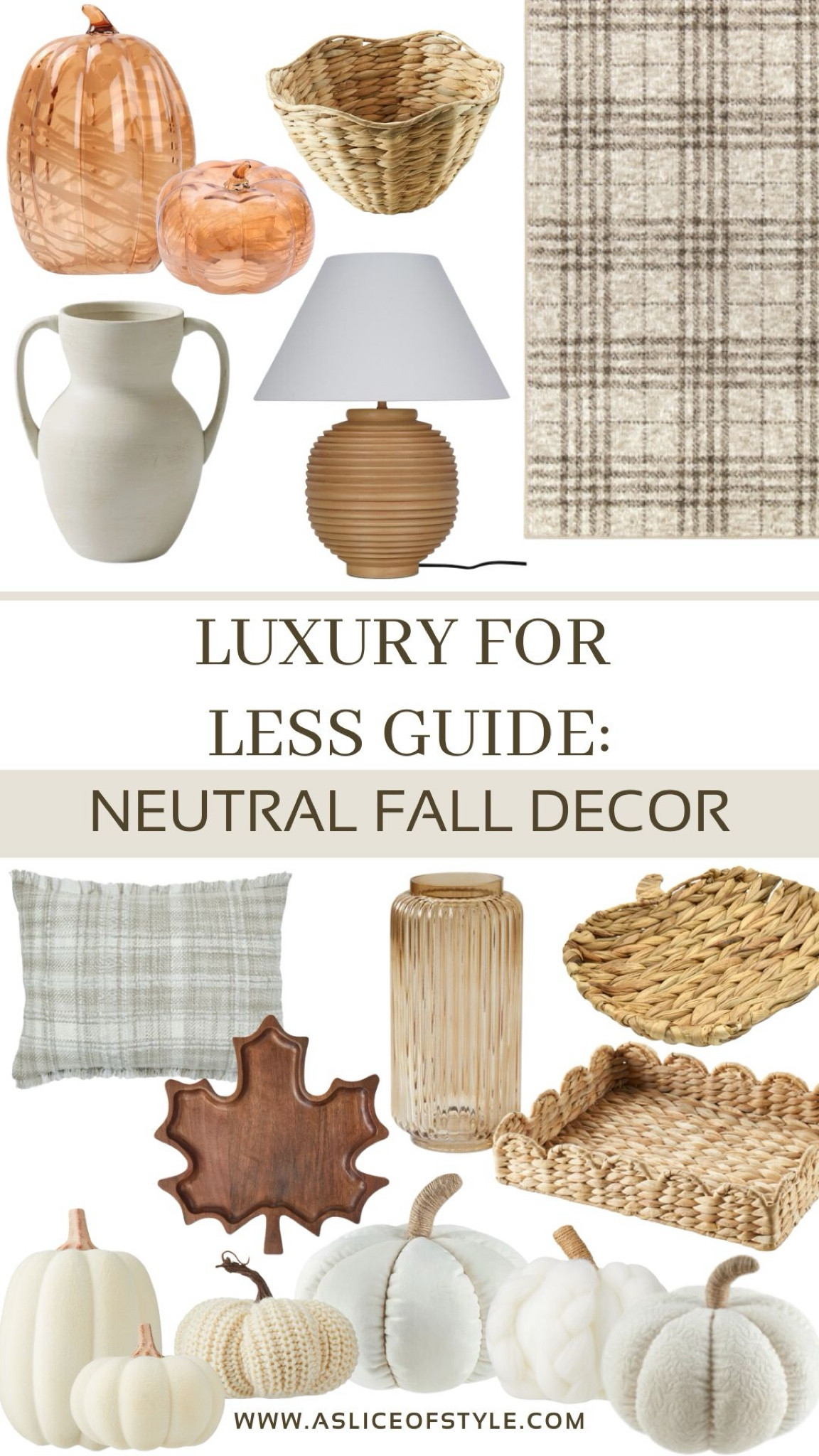 I love using simple, neutral pieces to decorate for different seasons! When it comes to fall home decor, I love a space that feels cozy and warm. It’s really important to me that my decor doesn’t feel cluttered. I’ve found that a few simple decorations can have a big impact. It’s also important to me to find affordable pieces to decorate with. You can have cozy, simple fall home decor without breaking the bank!

I’m here to help the budget conscious get the luxury lifestyle.

Home Decor / Party Decor / Hosting Tips / Setting a Table / Budget / Affordable / Home Goods / Fall Decor / Pumpkins / Back to School / Fall Style / Autumn / Lamp / Marble / Boucle / Velvet / Area Rug / Plaid / Basket / Tray / Throw Pillow / Woven Bowl

#LTKFallSale #LTKFindsUnder50 #LTKHome