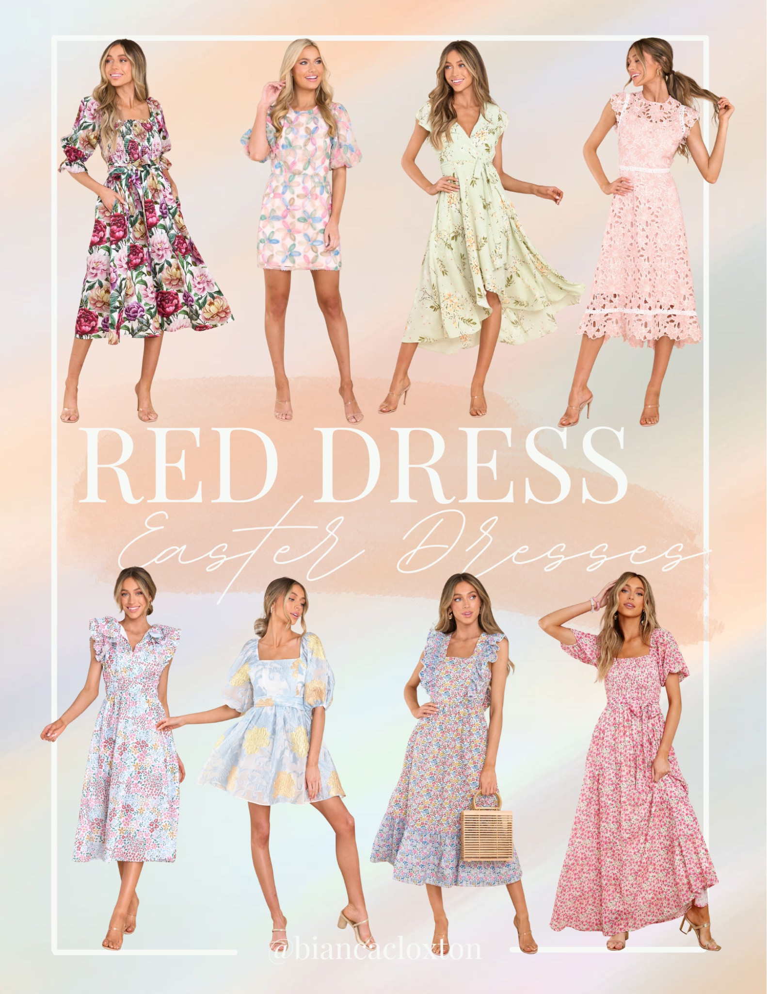 The prettiest Easter Dresses of the season from Red Dress Boutique (+ more)! 💐

Floral dresses, spring dresses, maxi dress, pastel dress, pink dress, purple dress, Easter dress



#LTKunder50 #LTKstyletip #LTKSeasonal