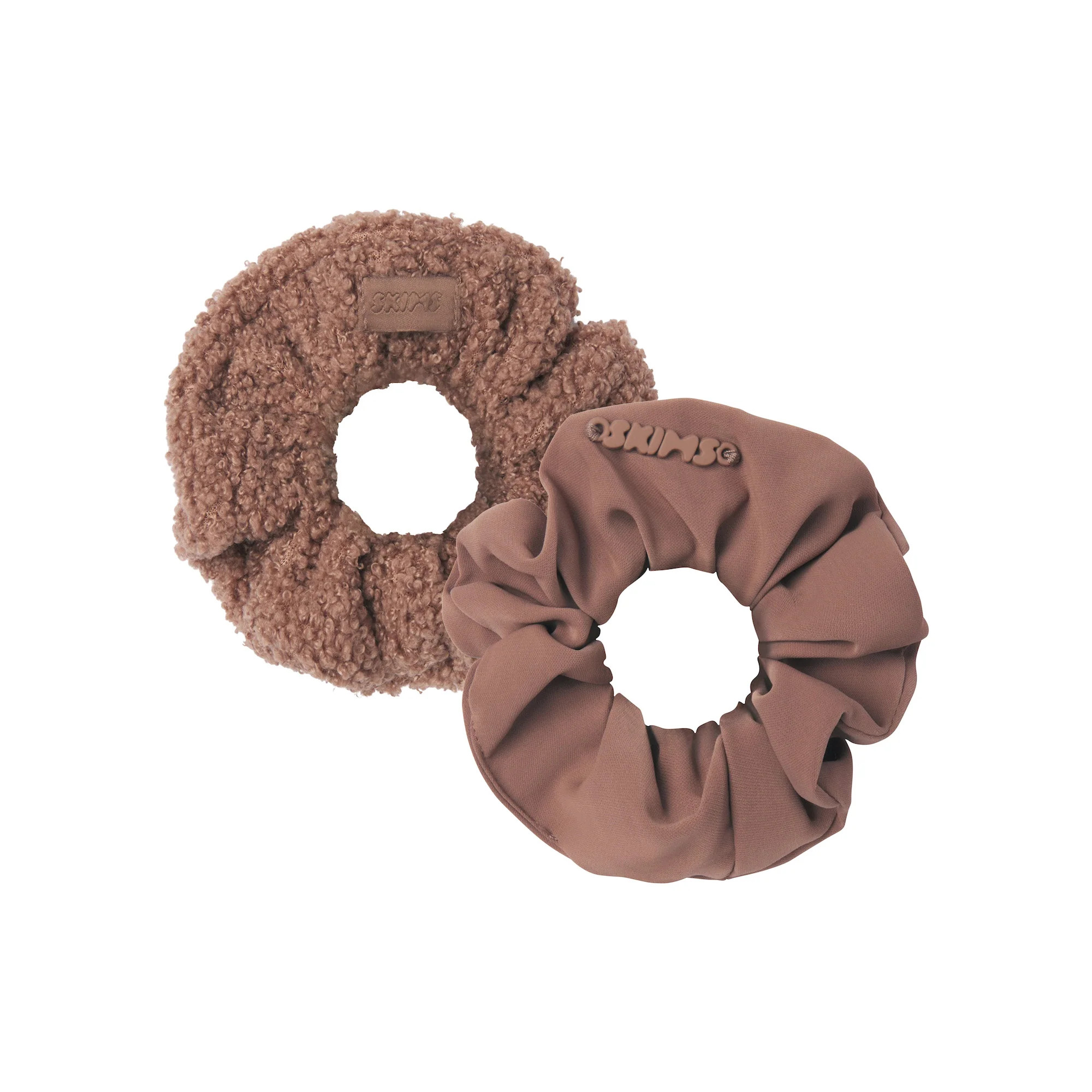 TEDDY AND NYLON SCRUNCHIE 2-PACK | SKIMS (US)