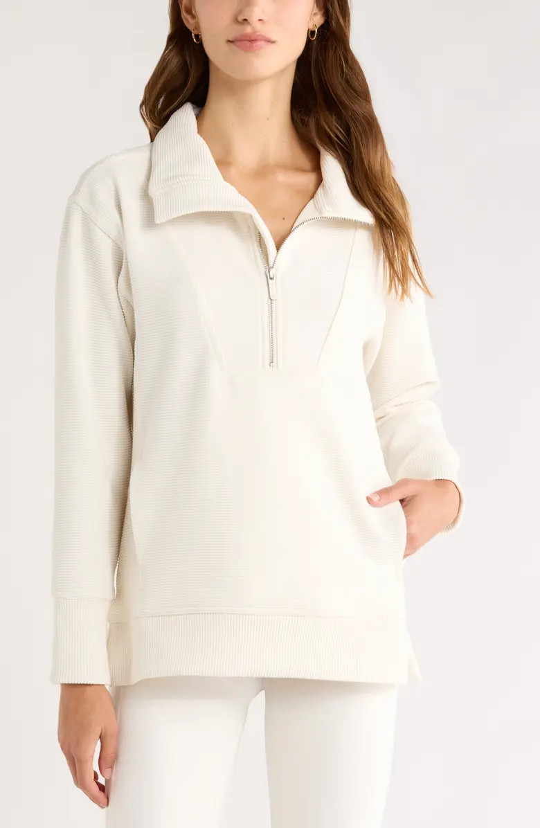Kickback Ottoman Half Zip Tunic | Nordstrom