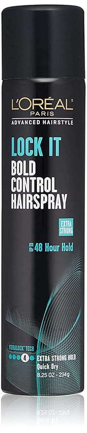 L'Oreal Paris Advanced Hairstyle Lock It Bold Control Hairspray 8.25 Ounce | Amazon (US)