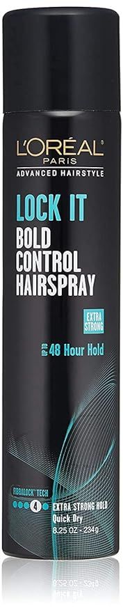 L'Oreal Paris Advanced Hairstyle Lock It Bold Control Hairspray 8.25 Ounce | Amazon (US)
