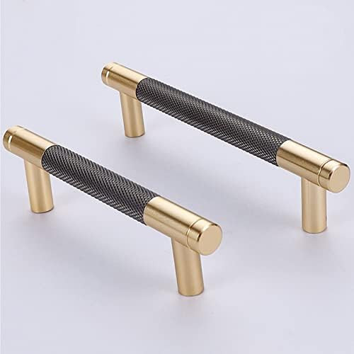 Bulexy 12 Pack 5 Inch 128 mm Knurled Cabinet Handles Bar Cabinet Pulls Aluminum Handles Drawer Pu... | Amazon (US)