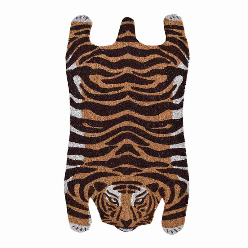 Shop all  Found & Fable




Tiger Shaped Coir Mat, 18x30








	
		
		
			
				5
			
			
				(... | At Home