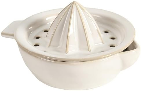 Ceramic Citrus Lemon Orange Juicer Manual Squeezer, Hand Juicer Reamer Rotation Press with 6.8oz ... | Amazon (US)