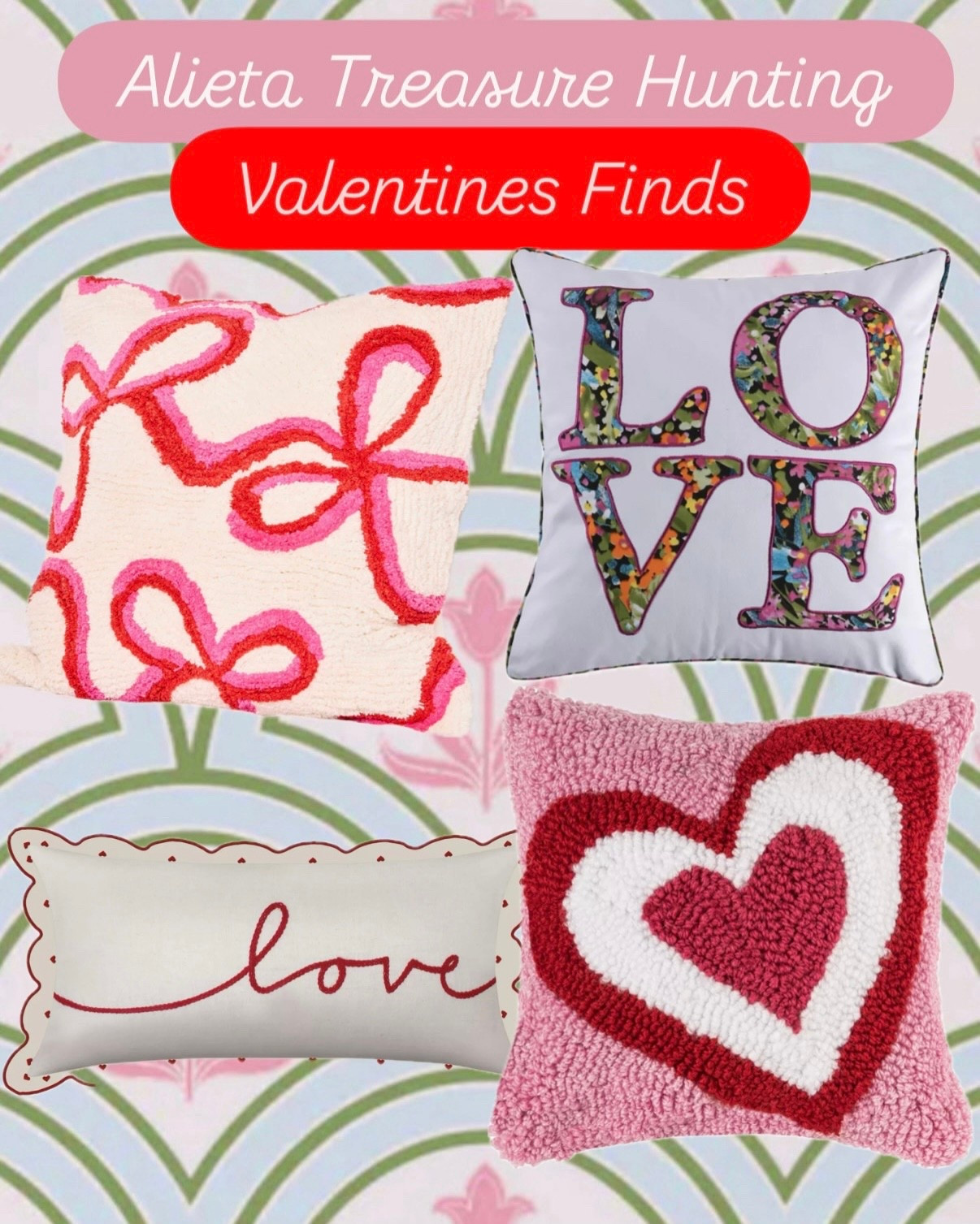 Loving these valentines pillows!! 

#LTKFindsUnder50 #LTKSaleAlert #LTKHome