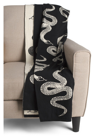 Handmade Snake Throw | TJ Maxx