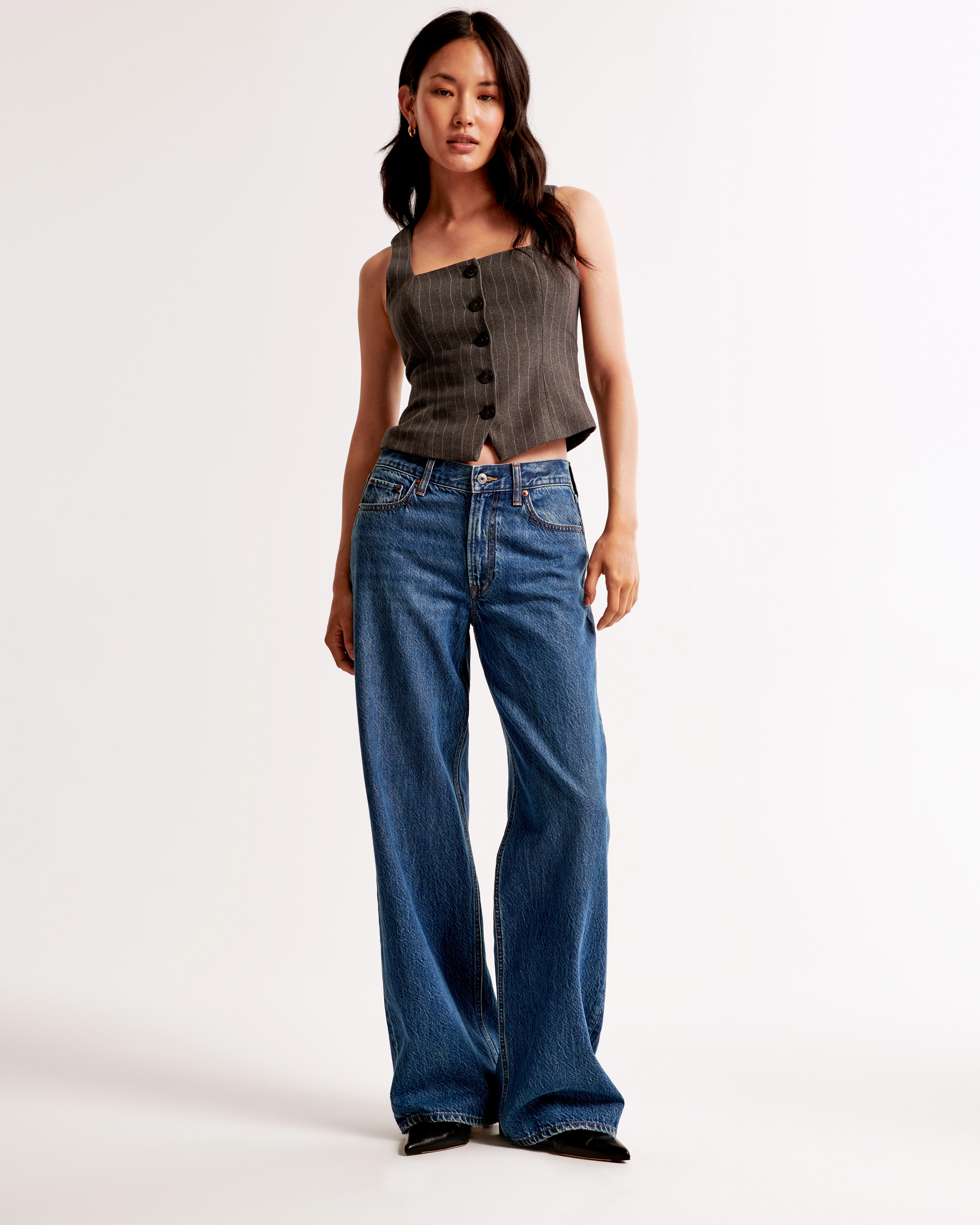 Low Rise Ultra Loose Jean | Abercrombie & Fitch (US)