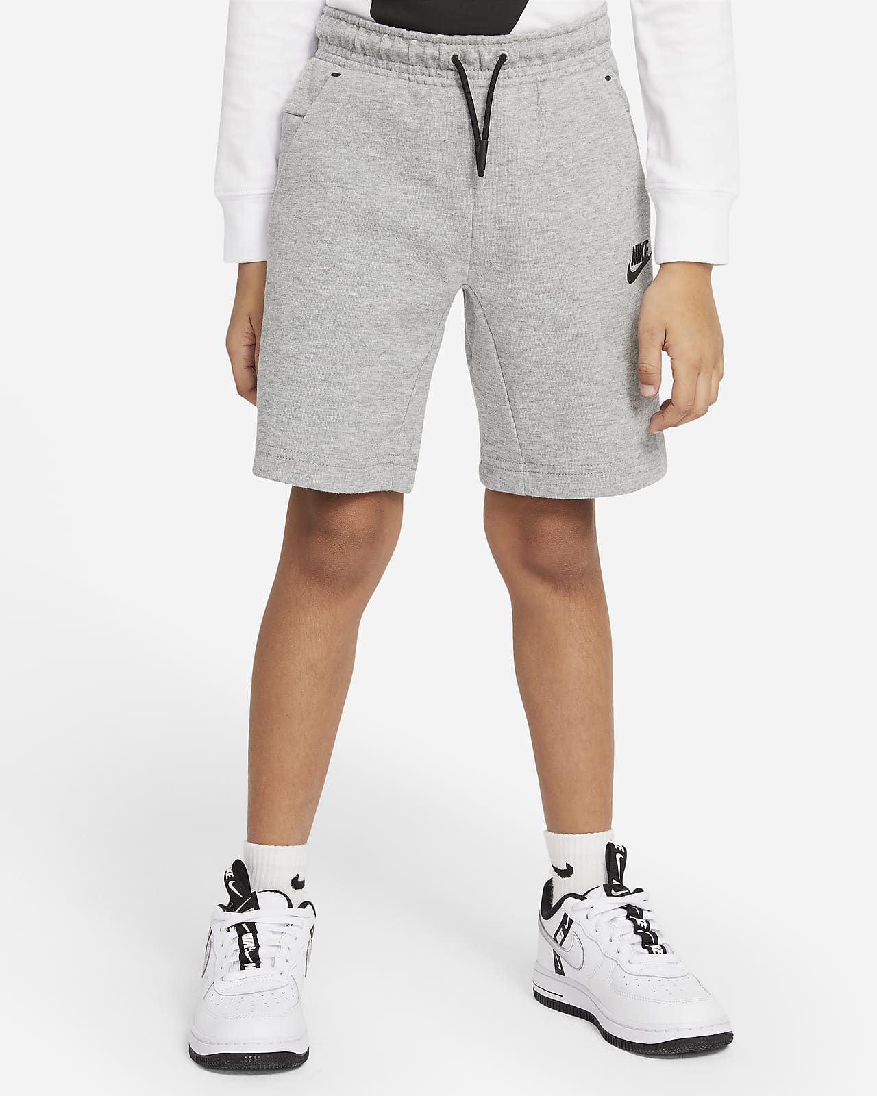 Nike Sportswear Tech Fleece Little Kids' Shorts. Nike.com | Nike (US)