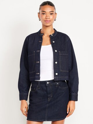 Cropped Jean Jacket | Old Navy (US)