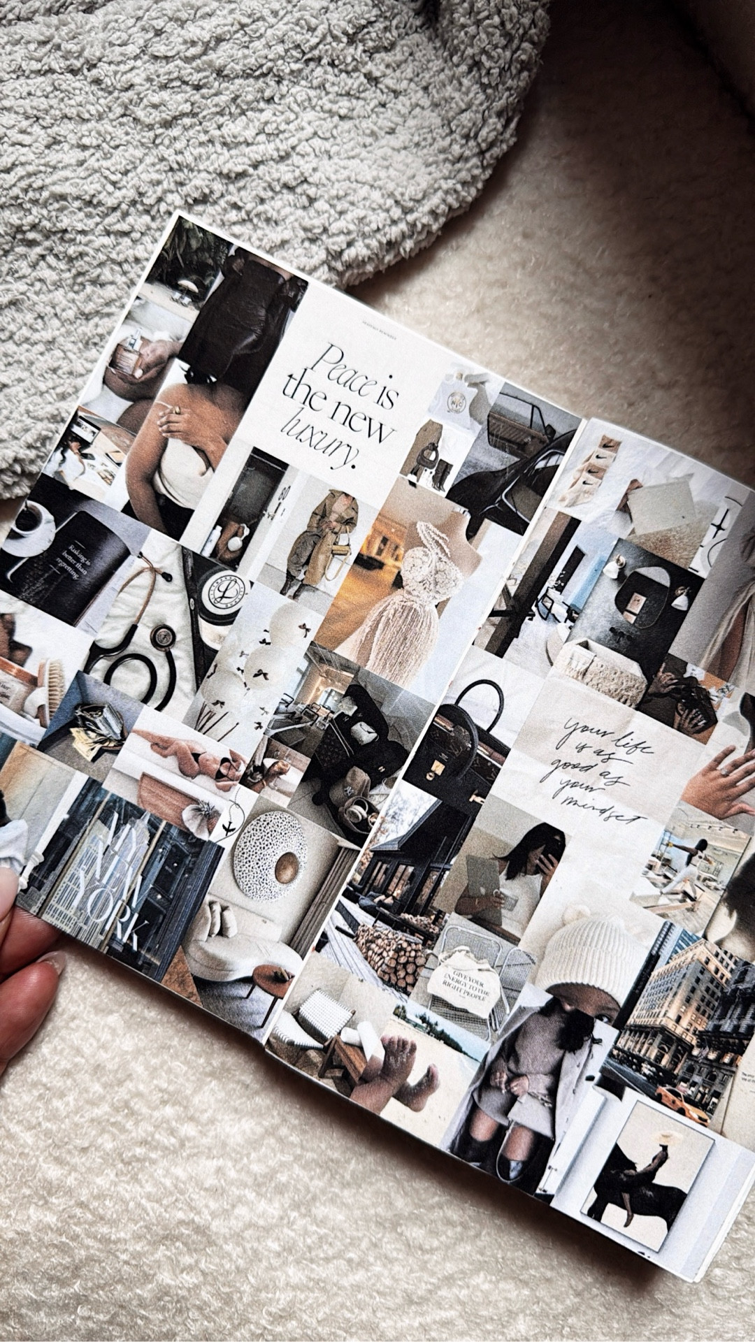 A quick journal flip of my Jan reflections 🫶🏾