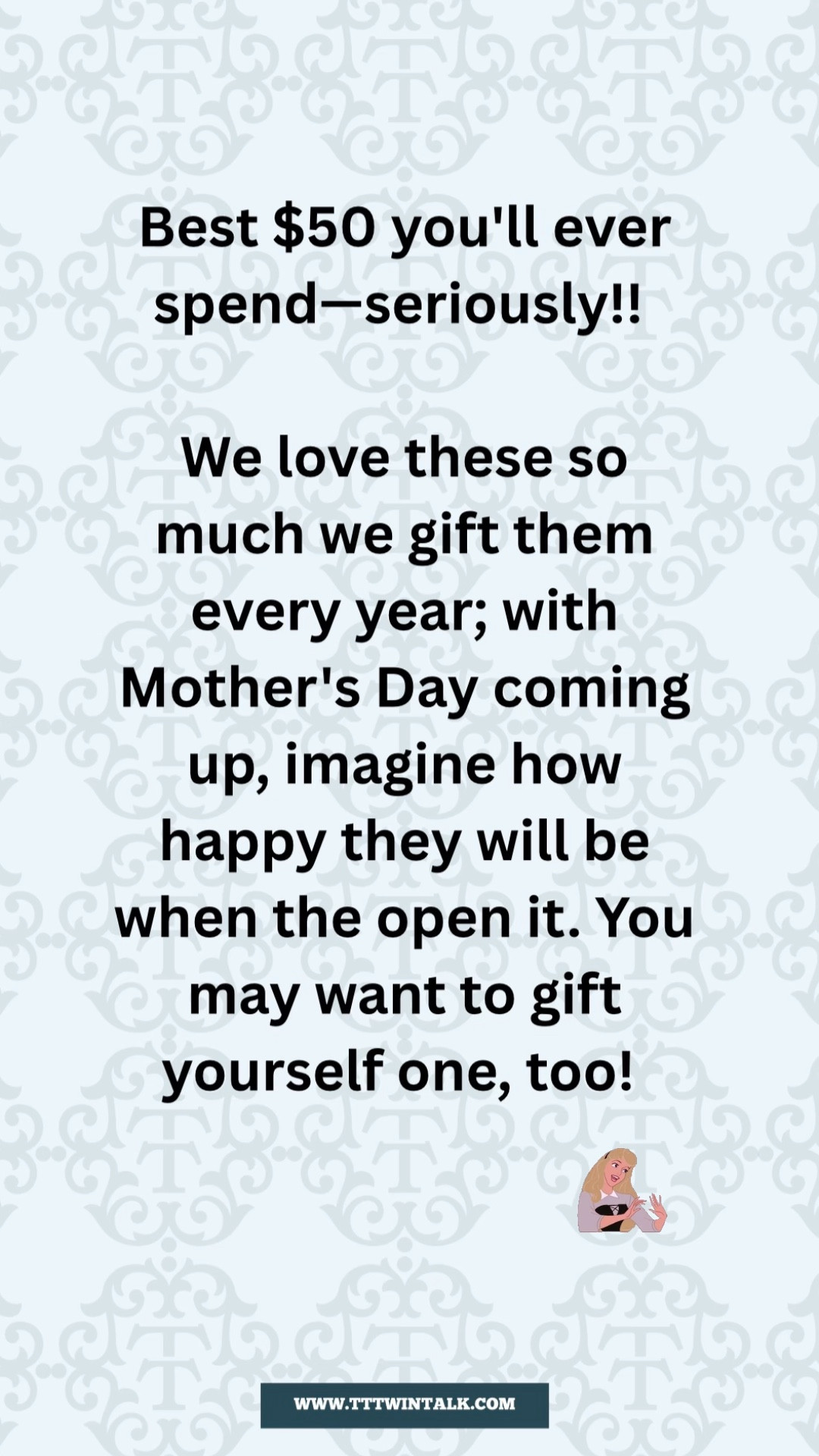 Gifting is easy this year! Whether it’s for Mother’s Day, Birthday or even a thank you. This is a known pleaser to everyone that receives it!
s

#LTKMothersDay #LTKMidsize #LTKOver40
