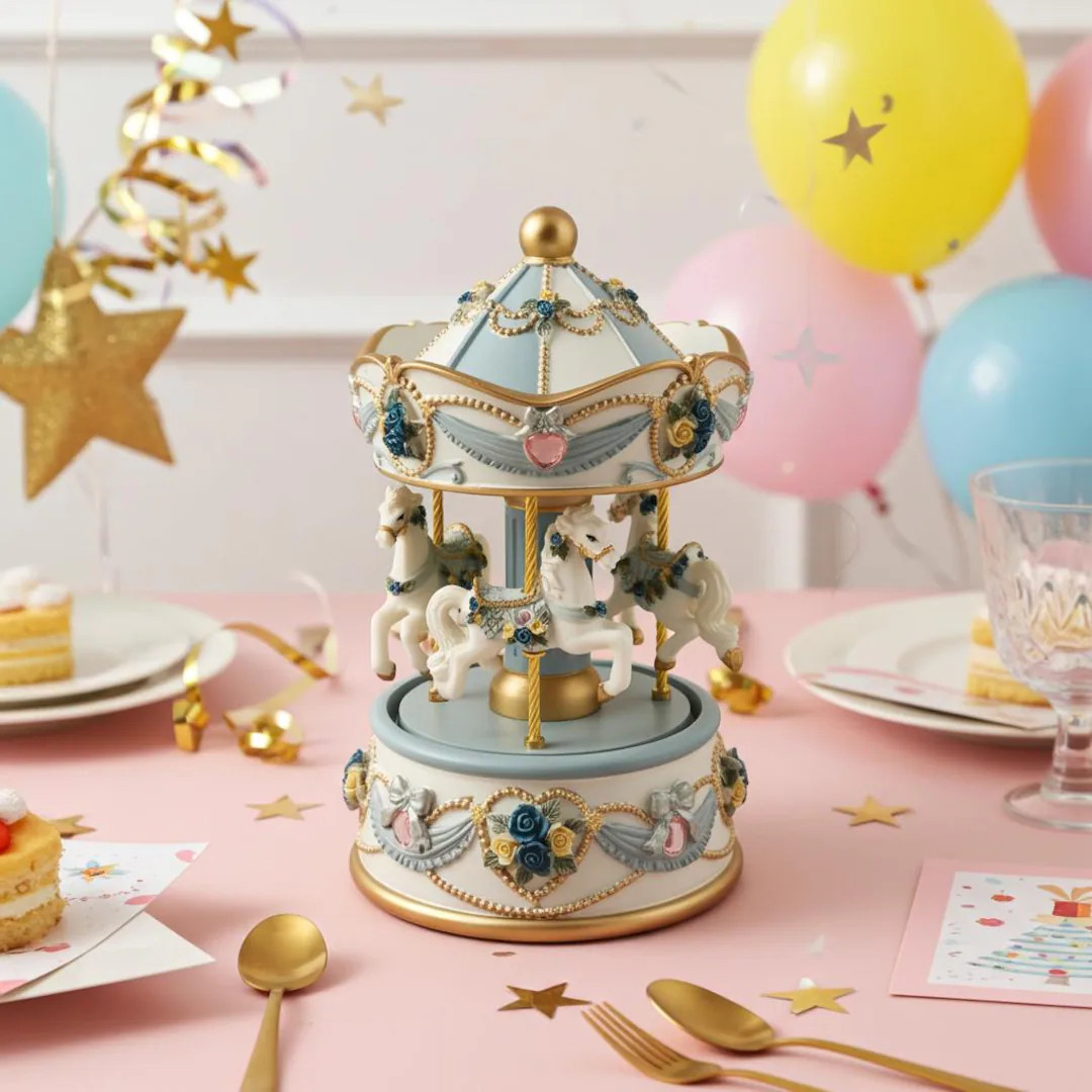 No Extra Duty,Custom music box, Carousel music box,Personalized music box, Baby, Kids, Born, Birt... | Etsy (US)