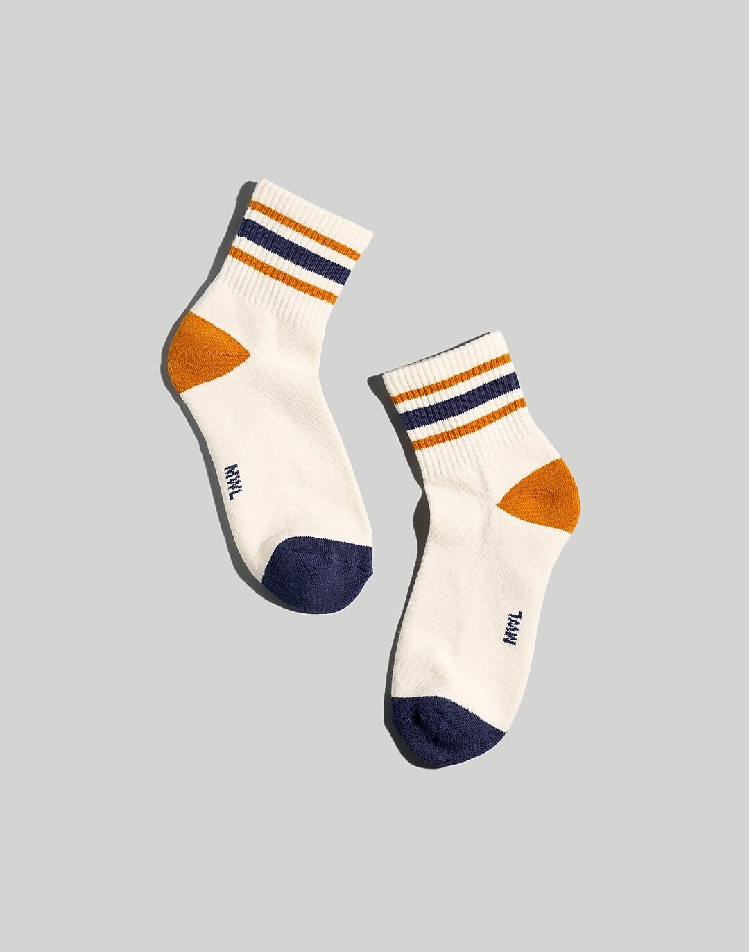 MWL Cloudlift Stripe Ankle Socks | Madewell
