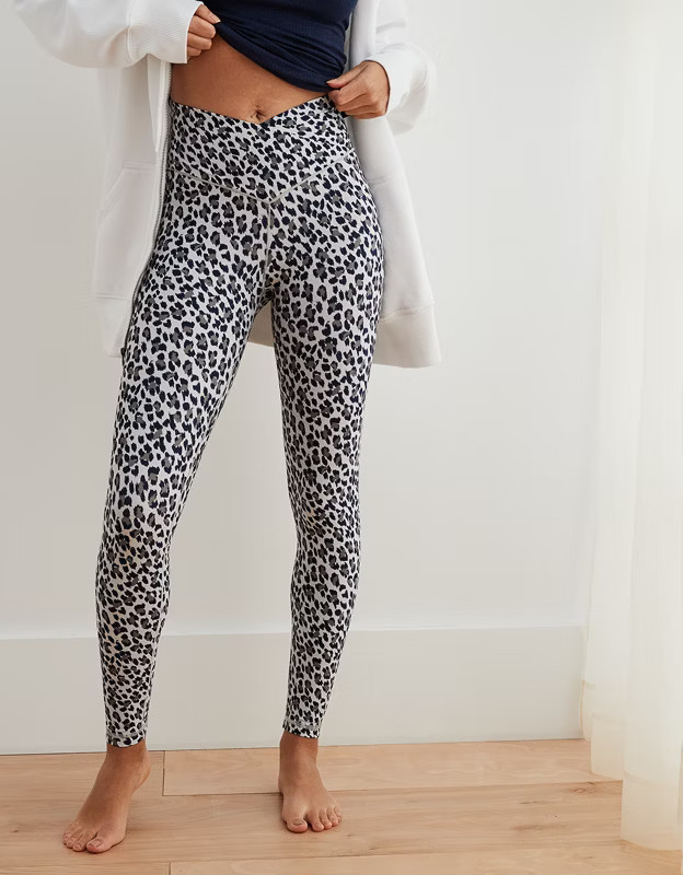 Aerie Play Real Me High Waisted 7/8 Legging | American Eagle Outfitters (US & CA)