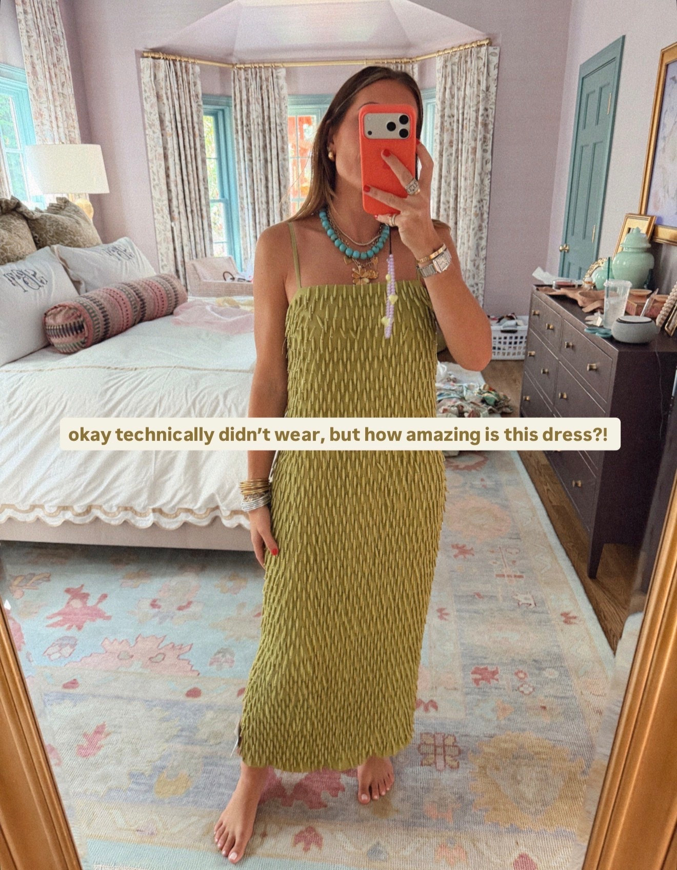 A statement dress 🤩🤩 in a 2