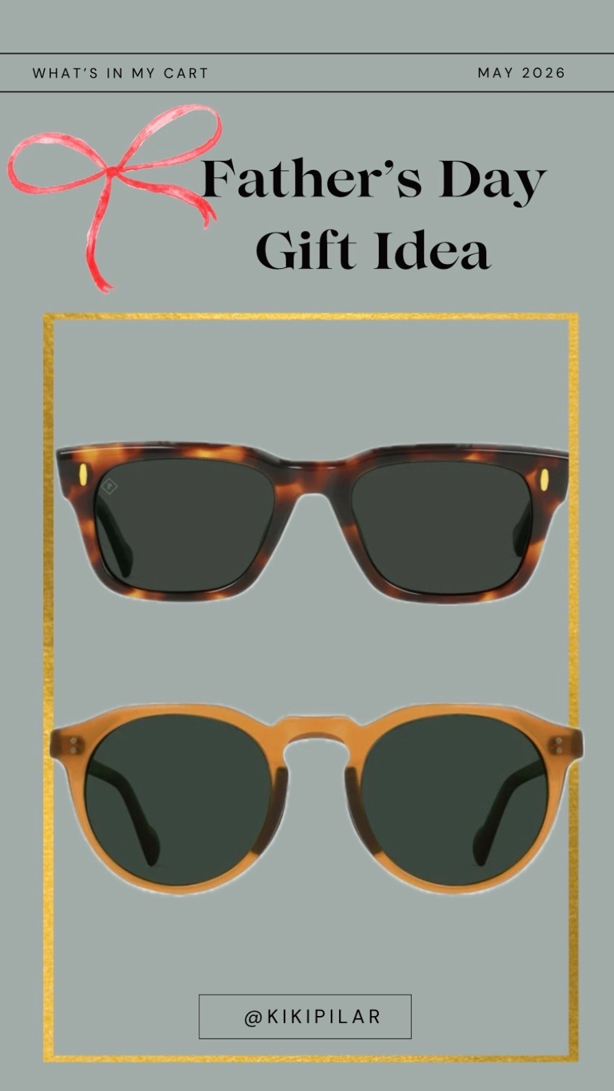 Father’s Day Gift Idea
Gift for him 
Sunglasses 
Polarized sunglasses
Summer gift
Birthday gift for him 
Memorial Day Sales
#Itkfashion #Itkstyle #travelstyle #coastalstyle #shopmylook #Itkaccessories #styleinspodaily #eyewearstyle #californiastyle #raen #sunstyle
#raeneyewear

#LTKTravel #LTKSaleAlert #LTKMens