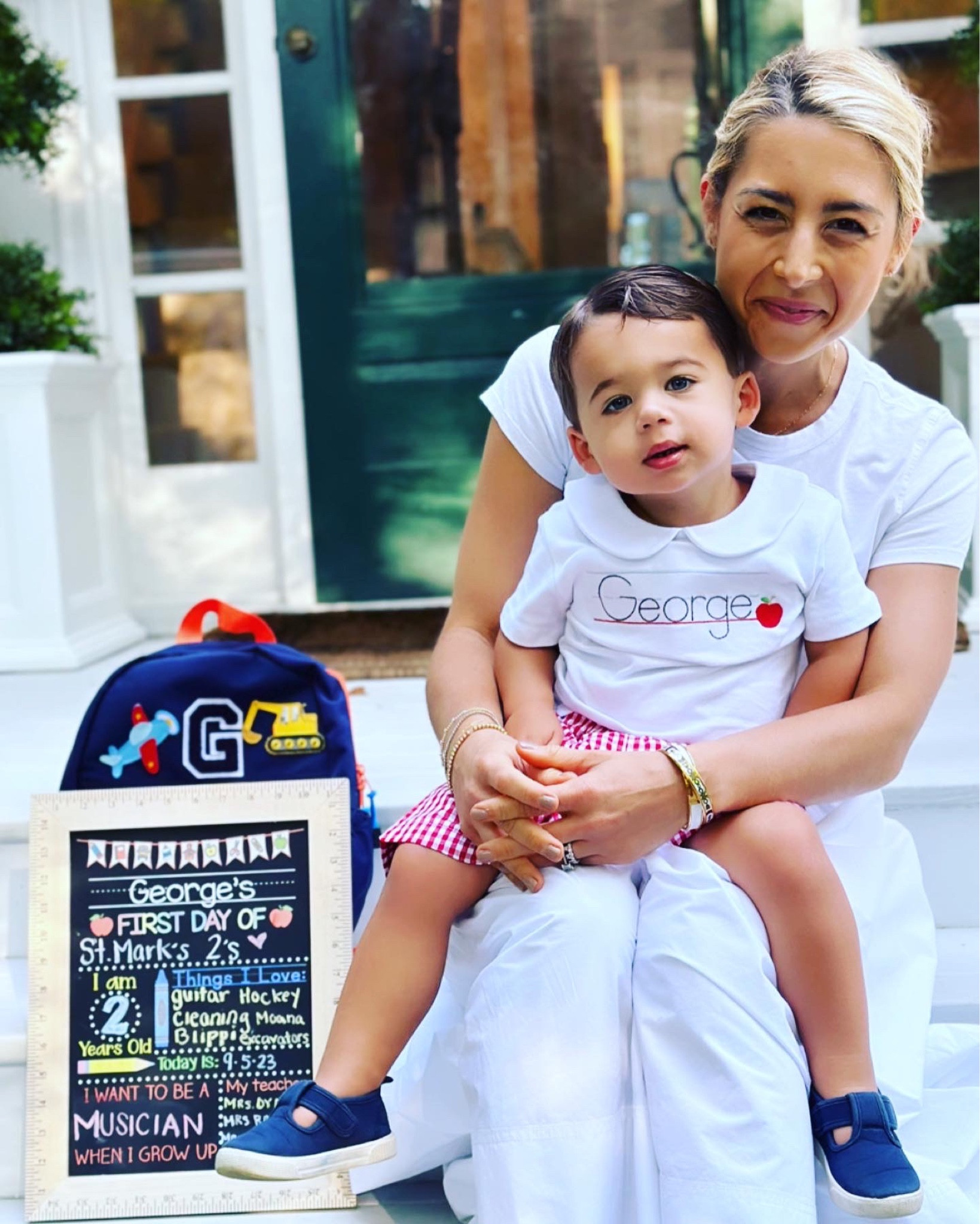 All things back to school 🍎 #backtoschool #toddler #toddlerbacktoschool #firstdayofschool

#LTKkids #LTKfamily