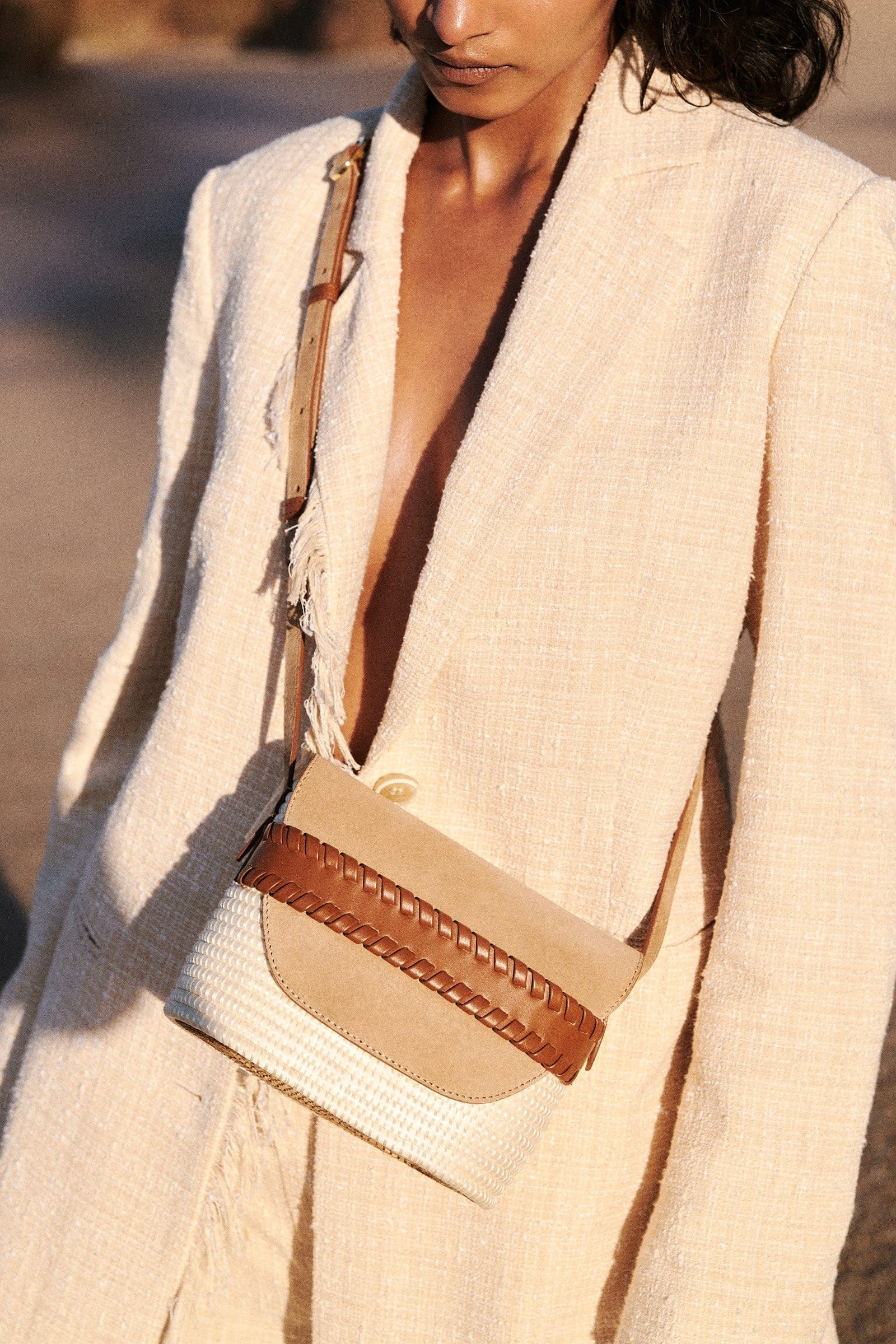 Crossbody / Sahara Suede | Cesta Collective