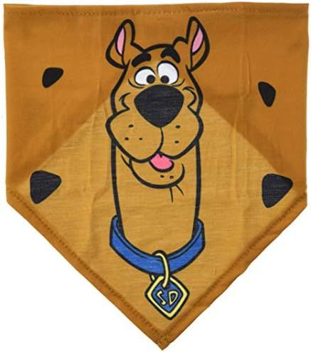Warner Brothers Scooby Doo Dog Bandana For All Dogs | Bandana for All Dogs in Brown, Cute Dog Acc... | Amazon (US)