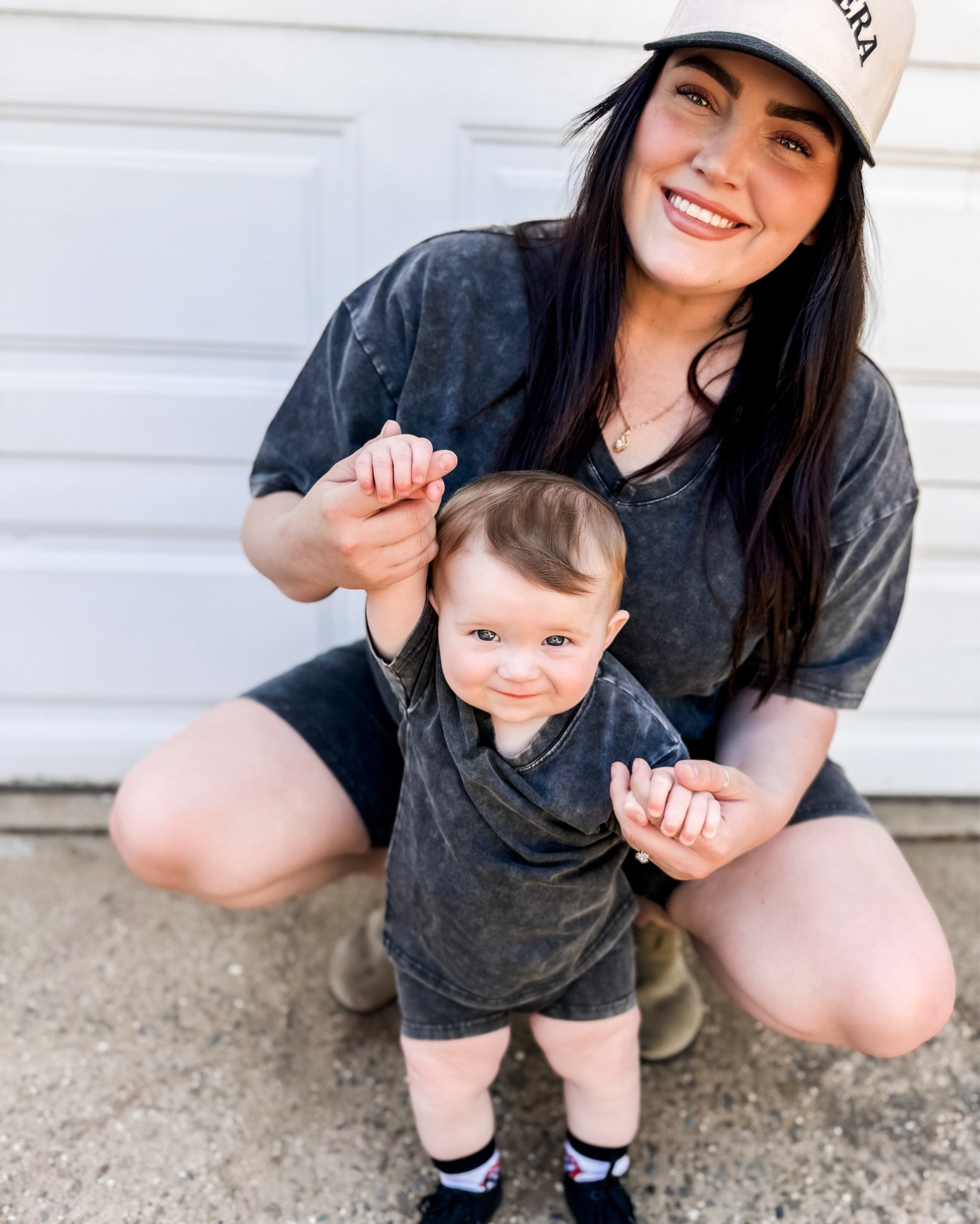 Matching, mom and son set. I’m wearing 2xl and my son is wearing a 2t.

#LTKFamily #LTKBaby #LTKPlusSize